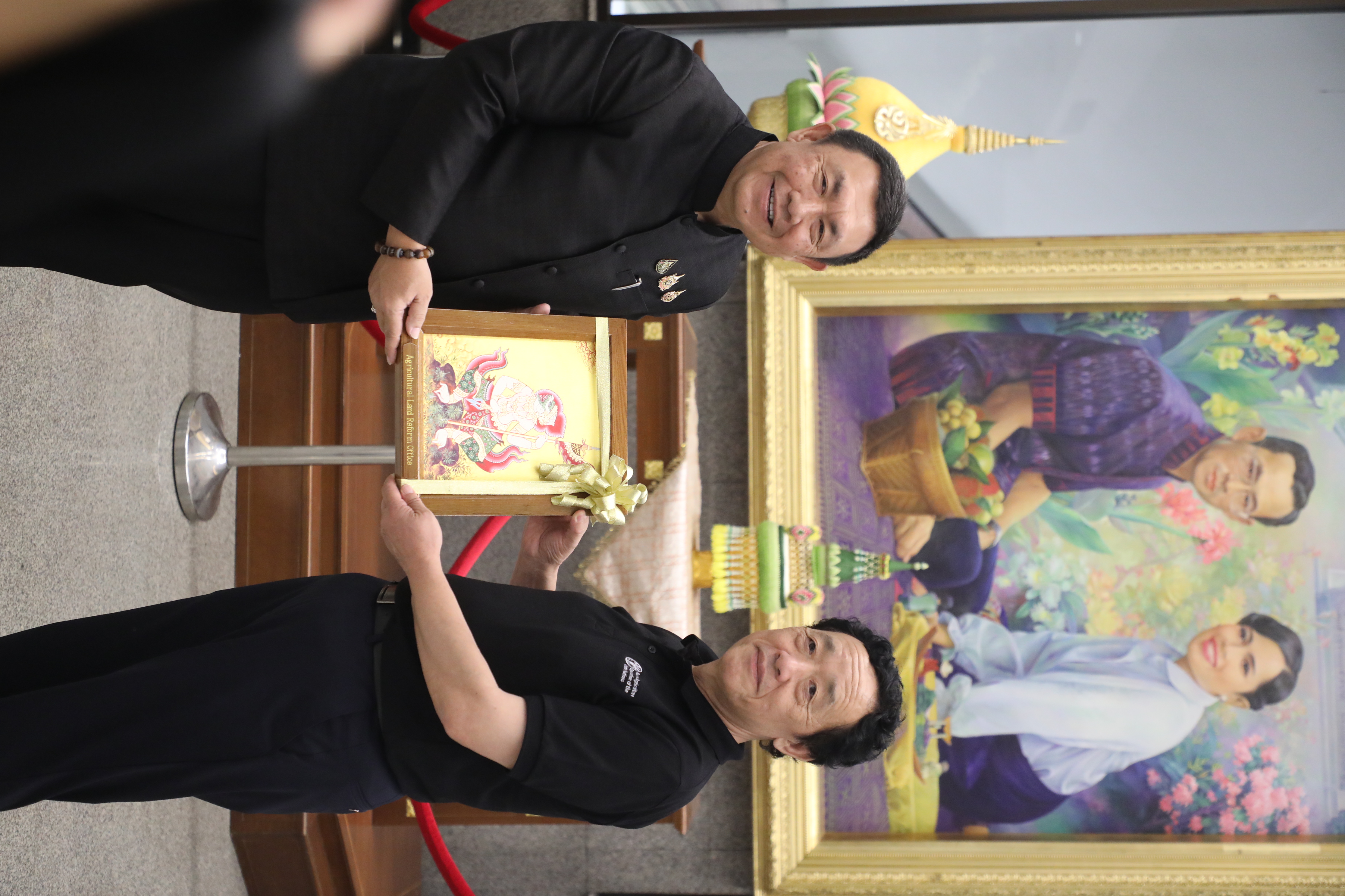 title - ส.ป.ก. เปิดศูนย์ส่งเสริมและพัฒนาอาชีพเสริมนอกภาคเกษตร ต้อนรับผู้อำนวยการใหญ่ FAO แสดงผลงานด้านศิลปวัฒนธรรม